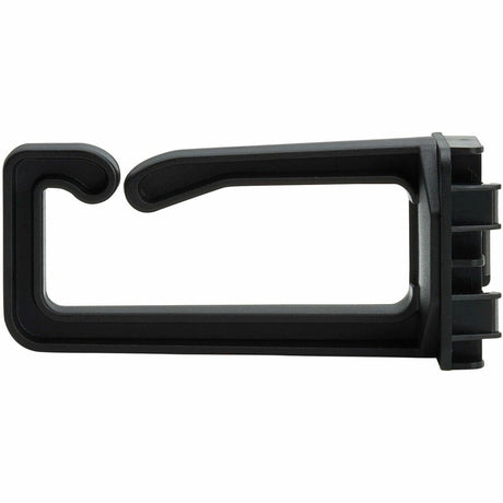 Eaton Tripp Lite Series Cable Management D-Rings for DIN Rails - Multi-Angle, 1U, Black, 2 Pack — NCM-DIN01-02