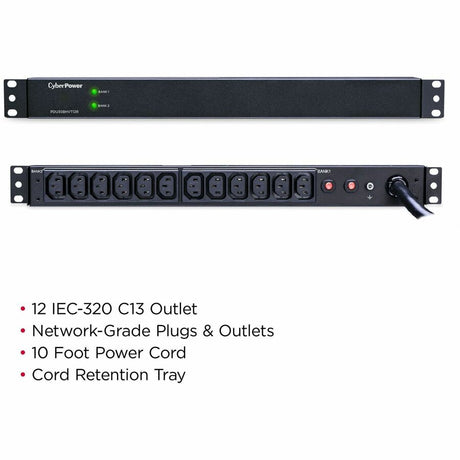 CyberPower PDU30BHVT12R 200 - 230 VAC 30A Basic PDU — PDU30BHVT12R