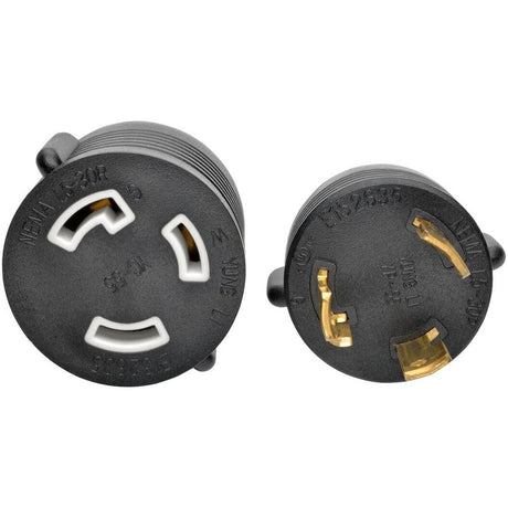Eaton Tripp Lite Series Power Extension Cord, NEMA L5-30P to NEMA L5-30R- Heavy-Duty, 30A, 125V, 10 AWG, 10 ft. (3.05 m), Black, Locking Connectors — P046-010-LL-30A
