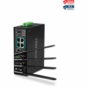 TRENDnet TI-WP100 Wi-Fi 5 IEEE 802.11ac Ethernet Wireless Router - TAA Compliant — TI-WP100