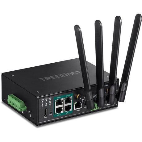 TRENDnet TI-WP100 Wi-Fi 5 IEEE 802.11ac Ethernet Wireless Router - TAA Compliant — TI-WP100