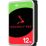 Seagate IronWolf Pro ST12000NT001 12 TB Hard Drive - 3.5" Internal - SATA (SATA/600) - Conventional Magnetic Recording (CMR) Method — ST12000NT001