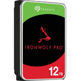 Seagate IronWolf Pro ST12000NT001 12 TB Hard Drive - 3.5" Internal - SATA (SATA/600) - Conventional Magnetic Recording (CMR) Method — ST12000NT001