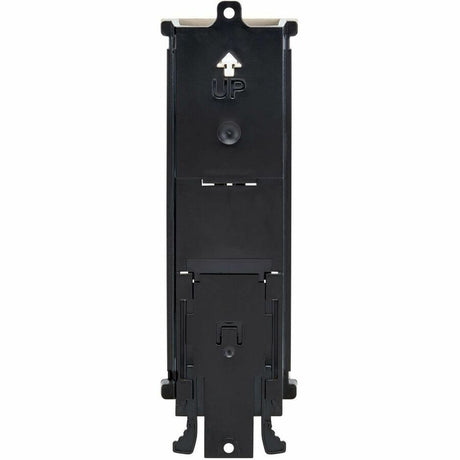 Eaton Tripp Lite Series 8-Port Metal Shielded DIN-Rail Mount Preloaded Keystone Patch Panel with Grounding, Black/Silver, TAA — N063-008-6A-SH