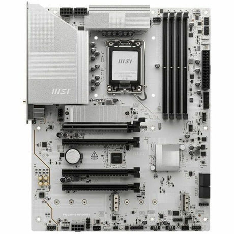 MSI Z890-S WIFI WHITE Gaming Desktop Motherboard - Intel Z890 Chipset - Socket LGA-1851 - ATX — Z890SWHITEWIFI