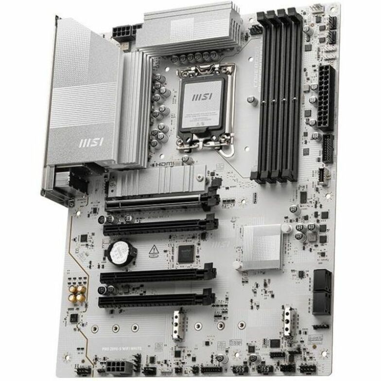 MSI Z890-S WIFI WHITE Gaming Desktop Motherboard - Intel Z890 Chipset - Socket LGA-1851 - ATX — Z890SWHITEWIFI
