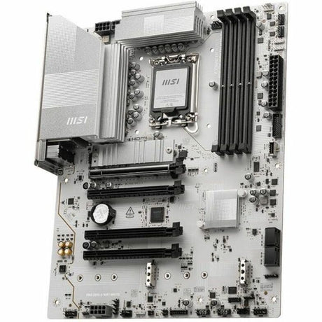 MSI Z890-S WIFI WHITE Gaming Desktop Motherboard - Intel Z890 Chipset - Socket LGA-1851 - ATX — Z890SWHITEWIFI