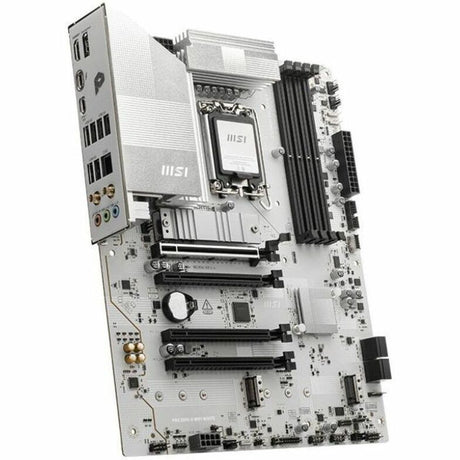 MSI Z890-S WIFI WHITE Gaming Desktop Motherboard - Intel Z890 Chipset - Socket LGA-1851 - ATX — Z890SWHITEWIFI