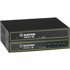 Emerald&reg; PE KVM-over-IP - DVI-D, USB 2.0, Audio, PoE, Dual Network Ports RJ45 and SFP — EMD2002PE-K-R2