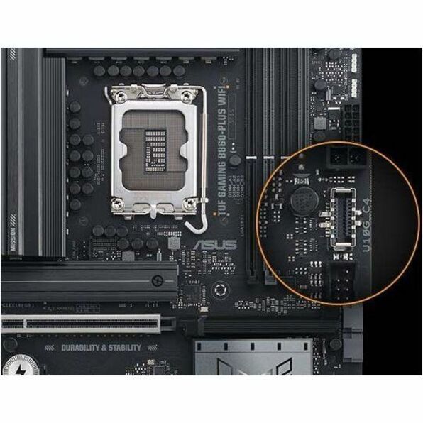 TUF GAMING B860-PLUS WIFI Gaming Desktop Motherboard - Intel B860 Chipset - Socket LGA-1851 - ATX — TUF GAMING B860-PLUS WIFI