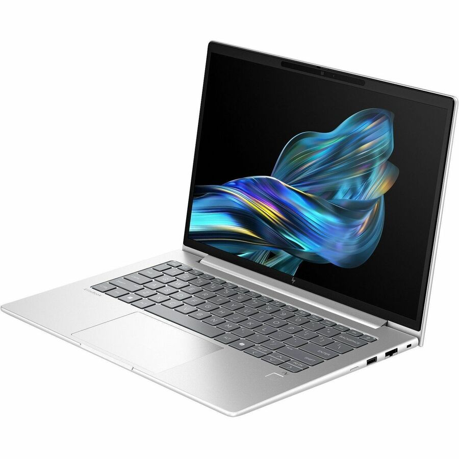 HP EliteBook 6 G1q 14" Copilot+ PC Notebook - WUXGA - Qualcomm Snapdragon X Plus X1P-42-100 - 16 GB - 512 GB SSD - English Keyboard - Pike Silver — BF9A1UT#ABA