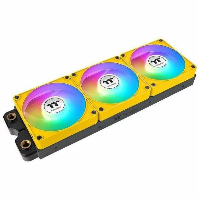 Thermaltake CT140 EX Reverse ARGB Sync PC Cooling Fan Bumblebee (3-Fan Pack) - 3 Pack — CL-F227-PL14BB-A