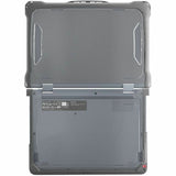 Extreme Shell-F2 Slide Case for Lenovo 500e/500w G4 Chromebook 2:1 12" (Modified) (Grey/Clear) (Replacement For LN-ESF-500E-G4-GRY) — LNESF2500EG4M