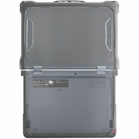 Extreme Shell-F2 Slide Case for Lenovo 500e/500w G4 Chromebook 2:1 12" (Modified) (Grey/Clear) (Replacement For LN-ESF-500E-G4-GRY) — LNESF2500EG4M
