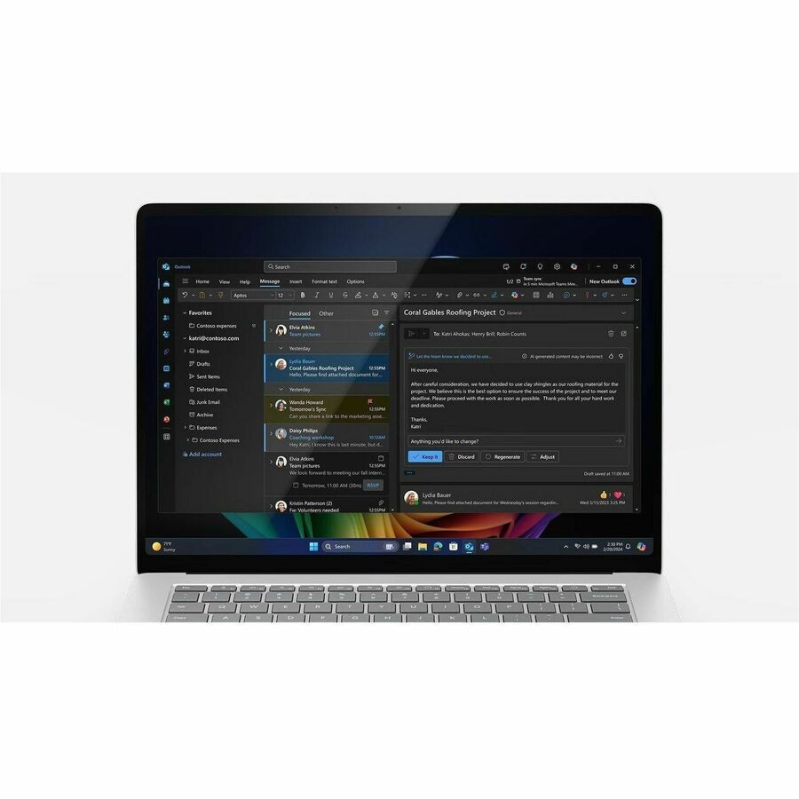 Microsoft Surface Laptop 7 15" Touchscreen Copilot+ PC Notebook - Qualcomm Snapdragon X Elite - 64 GB - 1 TB SSD - Graphite — EP2-37384