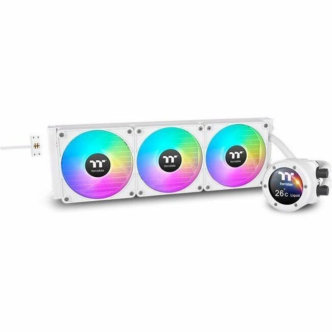 Thermaltake TH420 V2 Ultra EX ARGB Sync All-In-One Liquid Cooler - Snow Edition — CL-W428-PL14SW-A