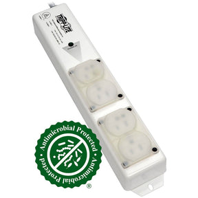 Eaton Tripp Lite Series Safe-IT UL 60601-1 Medical-Grade Power Strip for Patient-Care Vicinity, 4 15A Hospital-Grade Outlets, Safety Covers, 15 ft. Cord — PS-415-HGULTRA