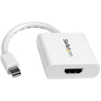 StarTech.com Mini DisplayPort to HDMI Adapter, Mini DP to HDMI Video Converter for Monitor/Display, 1080p, Passive mDP 1.2 to HDMI Adapter — MDP2HDW