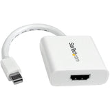 StarTech.com Mini DisplayPort to HDMI Adapter, Mini DP to HDMI Video Converter for Monitor/Display, 1080p, Passive mDP 1.2 to HDMI Adapter — MDP2HDW