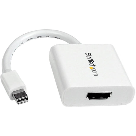 StarTech.com Mini DisplayPort to HDMI Adapter, Mini DP to HDMI Video Converter for Monitor/Display, 1080p, Passive mDP 1.2 to HDMI Adapter — MDP2HDW