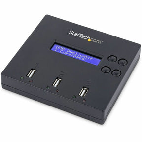 StarTech.com Standalone 1 to 2 USB Thumb Drive Duplicator/Eraser, USB Flash Drive Copier/Cloner, Sector-by-Sector Copy, Sanitizer, TAA — USBDUP12