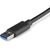 StarTech.com USB 3.0 to Dual Port Gigabit Ethernet Adapter NIC w/ USB Port — USB32000SPT