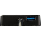 StarTech.com USB 3.0 to Dual Port Gigabit Ethernet Adapter NIC w/ USB Port — USB32000SPT