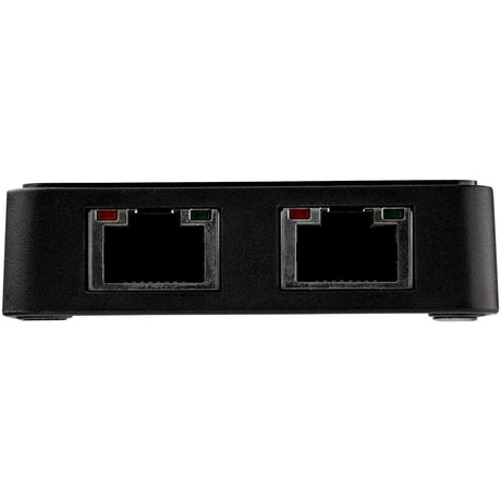 StarTech.com USB 3.0 to Dual Port Gigabit Ethernet Adapter NIC w/ USB Port — USB32000SPT