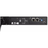 Eaton ATS rack PDU, 1U, (2) L6-20P, (2) C20 input, 3.33 kW max, 200-240V, 16A, 8 ft cord, Single-phase, Outlets: (8) C13, (1) C19 — EATS220