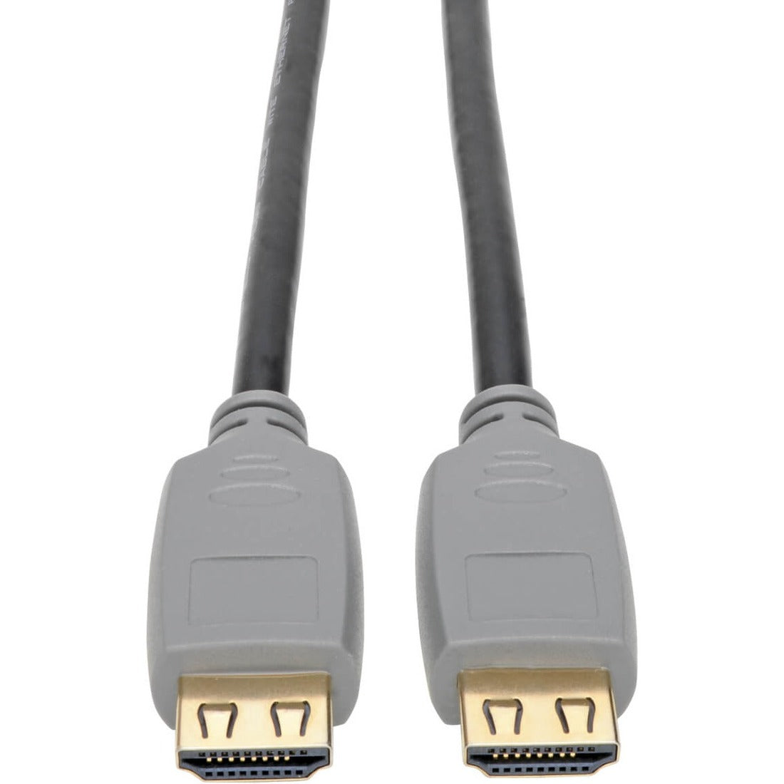 Eaton Tripp Lite Series 4K HDMI Cable (M/M) - 4K 60 Hz, HDR, 4:4:4, Gripping Connectors, Black, 10 ft. — P568-010-2A
