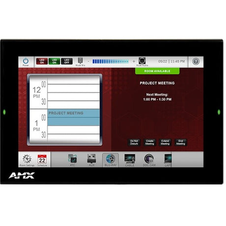 AMX 7" Modero G5 Wall Mount Touch Panel — FG5969-55BL
