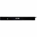 Eaton 1.4kW Single-Phase Switched PDU, LX Interface, 120V Outlets (8 5-15R), NEMA 5-15P, 12 ft. (3.66 m) Cord, 1U Rack, TAA — PDUMH15NET2LX
