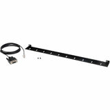 Eaton 1.4kW Single-Phase Switched PDU, LX Interface, 120V Outlets (8 5-15R), NEMA 5-15P, 12 ft. (3.66 m) Cord, 1U Rack, TAA — PDUMH15NET2LX