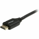 StarTech.com 6ft (2m) Premium Certified HDMI 2.0 Cable with Ethernet, High Speed Ultra HD 4K 60Hz HDMI Cable HDR10, UHD HDMI Monitor Cord — HDMM2MP
