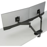 Chief Koncis Desk Mount Dual Monitor Arm - For 10-32 inch Displays - Height Adjustable - Black — DMA2B