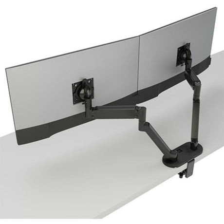 Chief Koncis Desk Mount Dual Monitor Arm - For 10-32 inch Displays - Height Adjustable - Black — DMA2B
