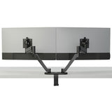 Chief Koncis Desk Mount Dual Monitor Arm - For 10-32 inch Displays - Height Adjustable - Black — DMA2B