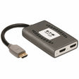Eaton Tripp Lite Series 2-Port HDMI Splitter - 4K @ 60 Hz, 4:4:4, Multi-Resolution Support, HDR, HDCP 2.2, USB Powered, TAA — B118-002-HDR-V2
