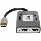 Eaton Tripp Lite Series 2-Port HDMI Splitter - 4K @ 60 Hz, 4:4:4, Multi-Resolution Support, HDR, HDCP 2.2, USB Powered, TAA — B118-002-HDR-V2