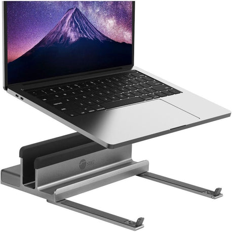 SIIG USB-C Laptop Stand W/ 4K Docking Station — CE-MTDK21-S1