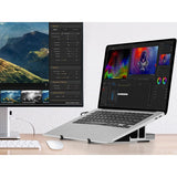 SIIG USB-C Laptop Stand W/ 4K Docking Station — CE-MTDK21-S1