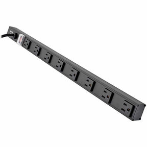 Eaton Tripp Lite Series 8-Outlet Vertical Power Strip, 120V, 15A, NEMA 5-15P, 15 ft. (4.57 m) Cord, 24 in., Black Housing — PS2408B