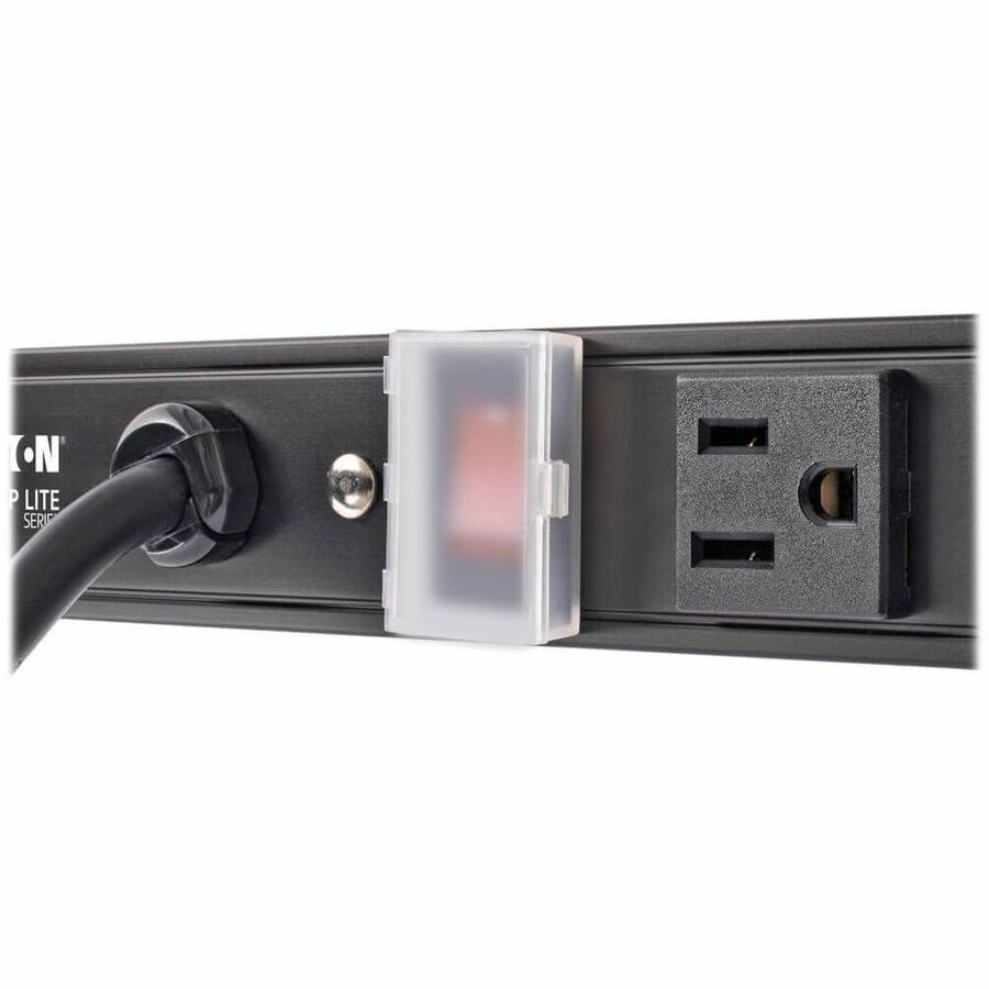 Eaton Tripp Lite Series 8-Outlet Vertical Power Strip, 120V, 15A, NEMA 5-15P, 15 ft. (4.57 m) Cord, 24 in., Black Housing — PS2408B
