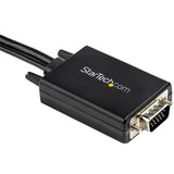 StarTech.com 2m VGA to HDMI Converter Cable with USB Audio Support - 1080p Analog to Digital Video Adapter Cable - Male VGA to Male HDMI — VGA2HDMM2M