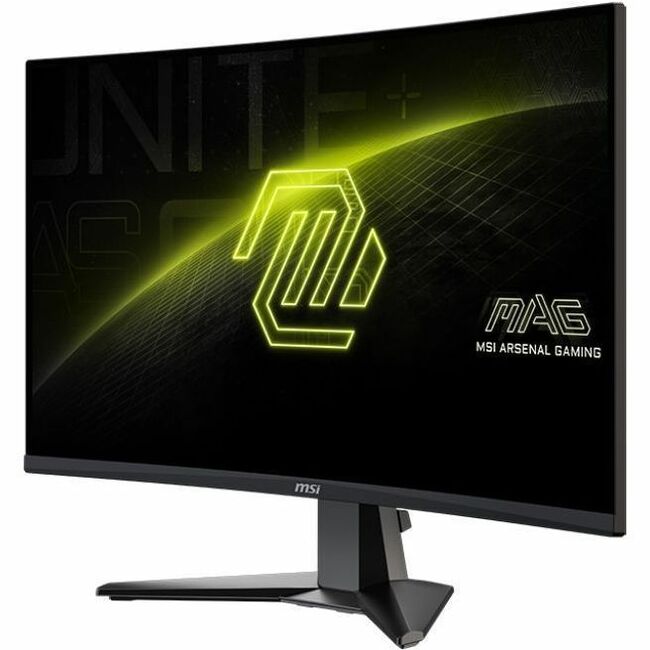 MSI MAG 27CQ6F 27" Class WQHD Curved Screen Gaming LED Monitor - 16:9 - Black — MAG27CQ6F