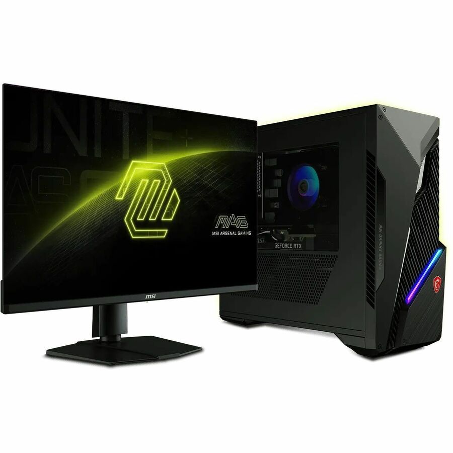 MSI MAG 27CQ6F 27" Class WQHD Curved Screen Gaming LED Monitor - 16:9 - Black — MAG27CQ6F