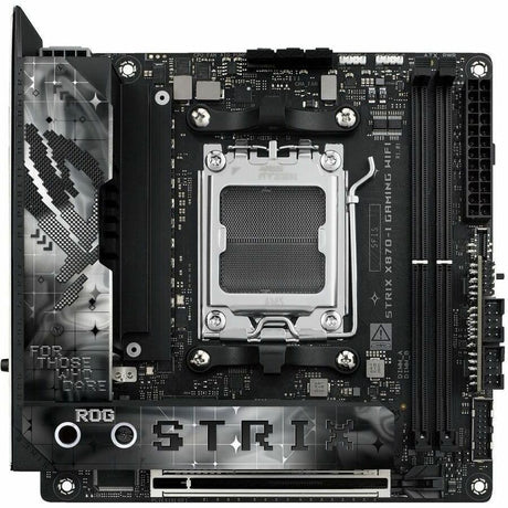 Asus ROG Strix X870-I GAMING WIFI Gaming Desktop Motherboard - AMD X870 Chipset - Socket AM5 - Mini ITX — ROGSTRIXX870-IGAMINGWIFI