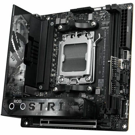 Asus ROG Strix X870-I GAMING WIFI Gaming Desktop Motherboard - AMD X870 Chipset - Socket AM5 - Mini ITX — ROGSTRIXX870-IGAMINGWIFI