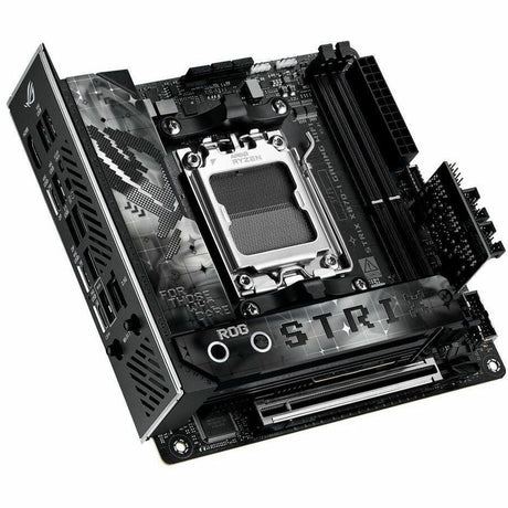 Asus ROG Strix X870-I GAMING WIFI Gaming Desktop Motherboard - AMD X870 Chipset - Socket AM5 - Mini ITX — ROGSTRIXX870-IGAMINGWIFI