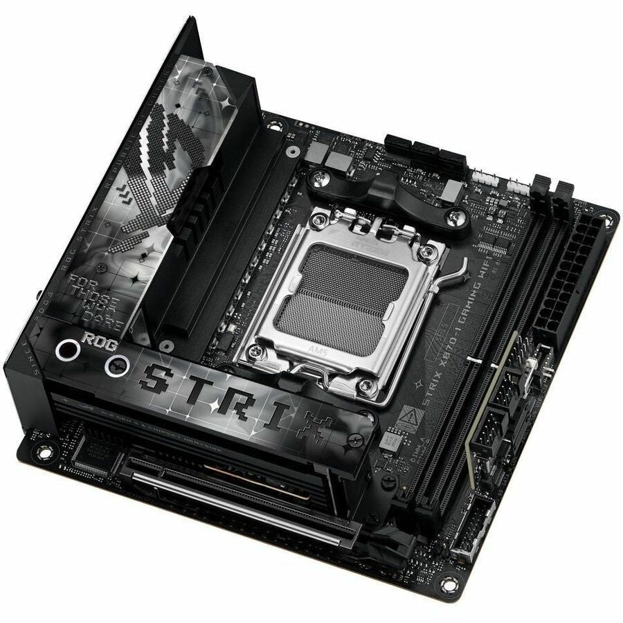 Asus ROG Strix X870-I GAMING WIFI Gaming Desktop Motherboard - AMD X870 Chipset - Socket AM5 - Mini ITX — ROGSTRIXX870-IGAMINGWIFI